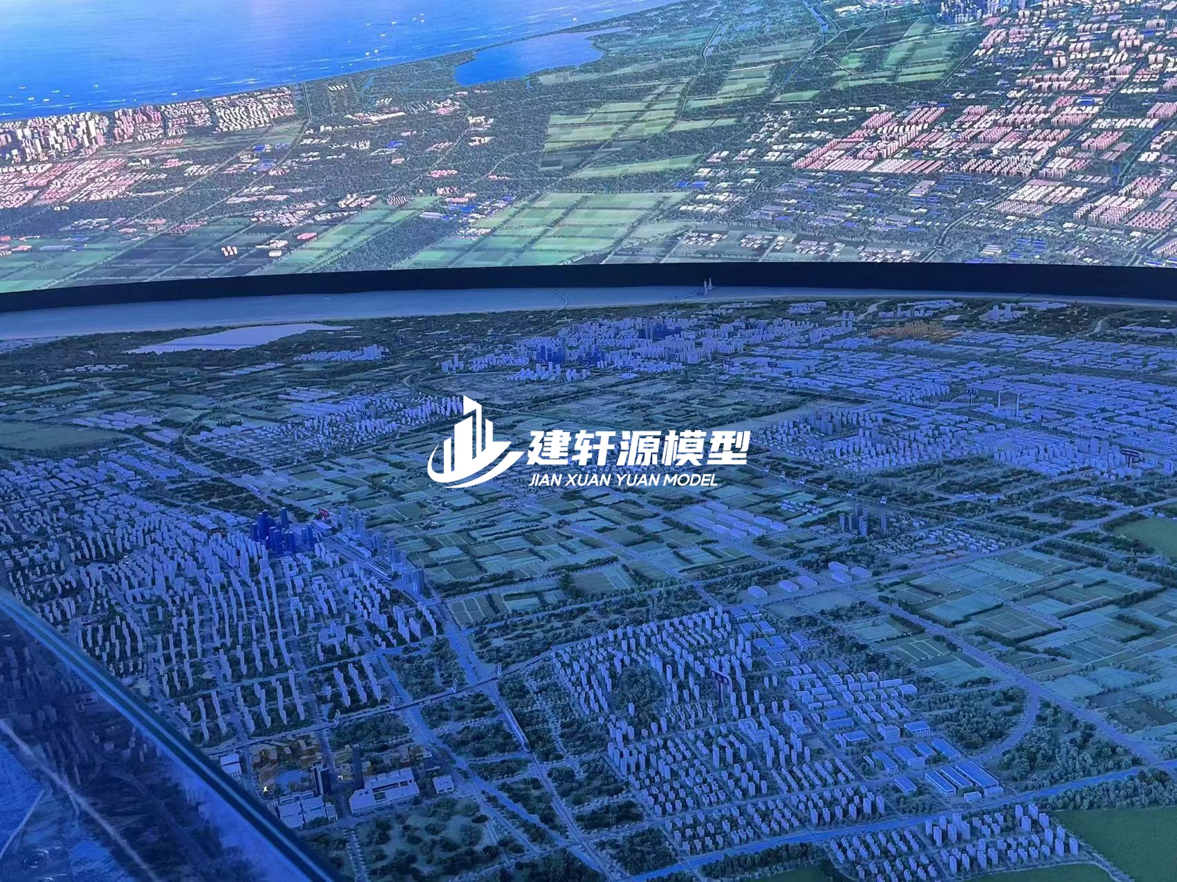 大邑城市规划模型制作