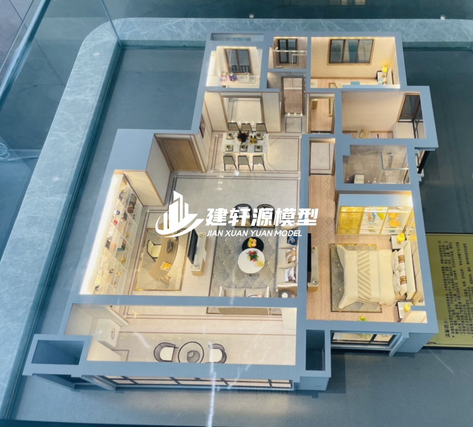 大邑地产户型模型
